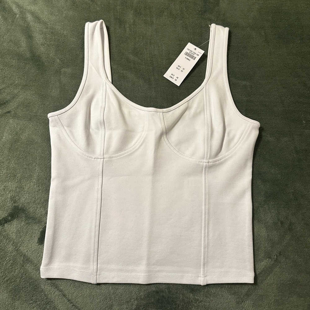 NWT Ponte Corset Top (tank top) XS